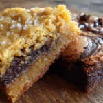 blondie vs brookie dessert bar side by side close up