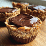 Peanut Butter Protein Oatmeal Cups fresh from the oven