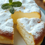 Beautifully presented Light & Fluffy Yogurt Cloud Cake