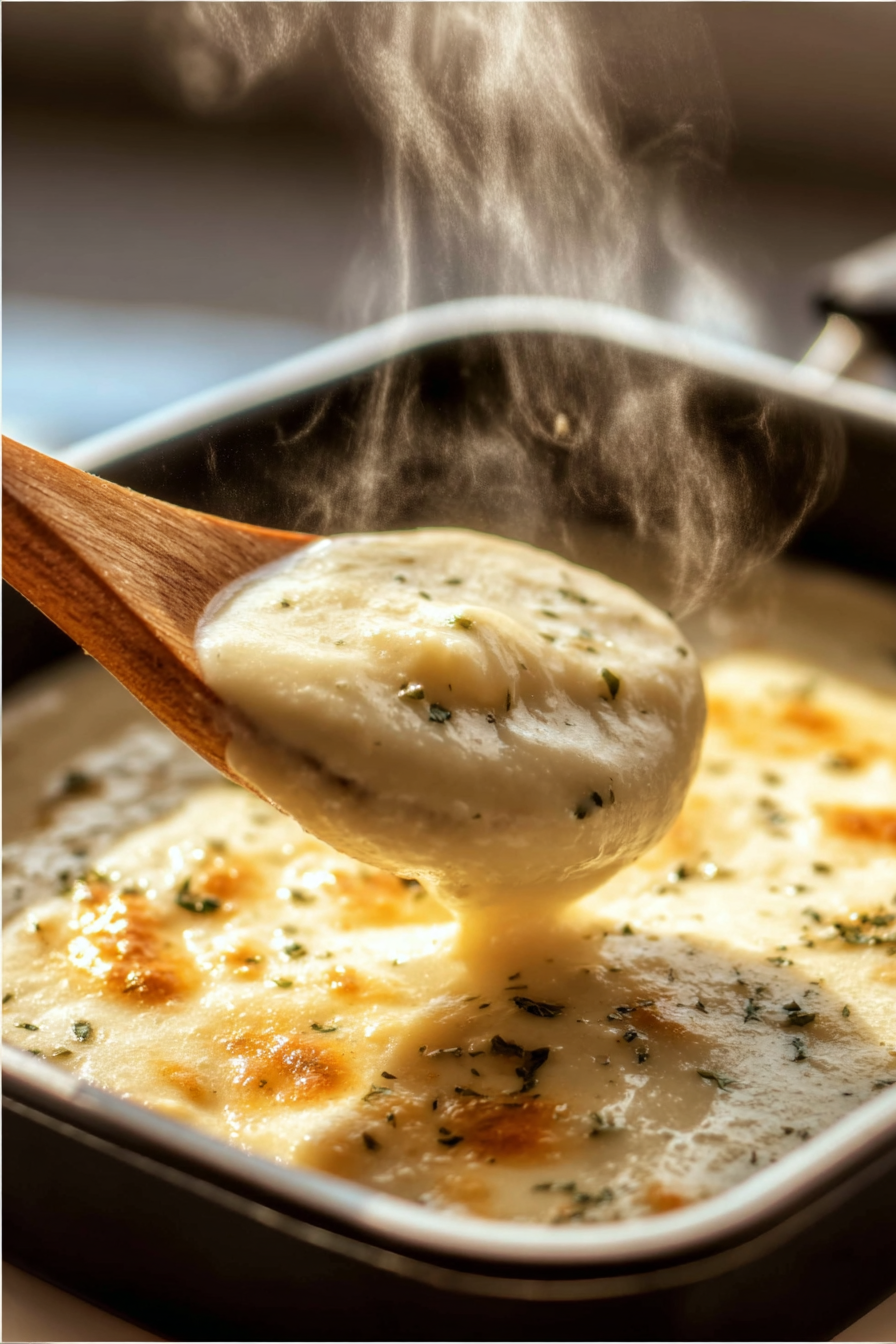 Quick Kitchen Sauce creamy Parmesan garlic blend