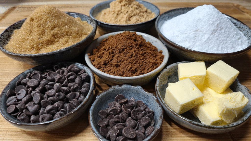 blondie vs brookie ingredients close up