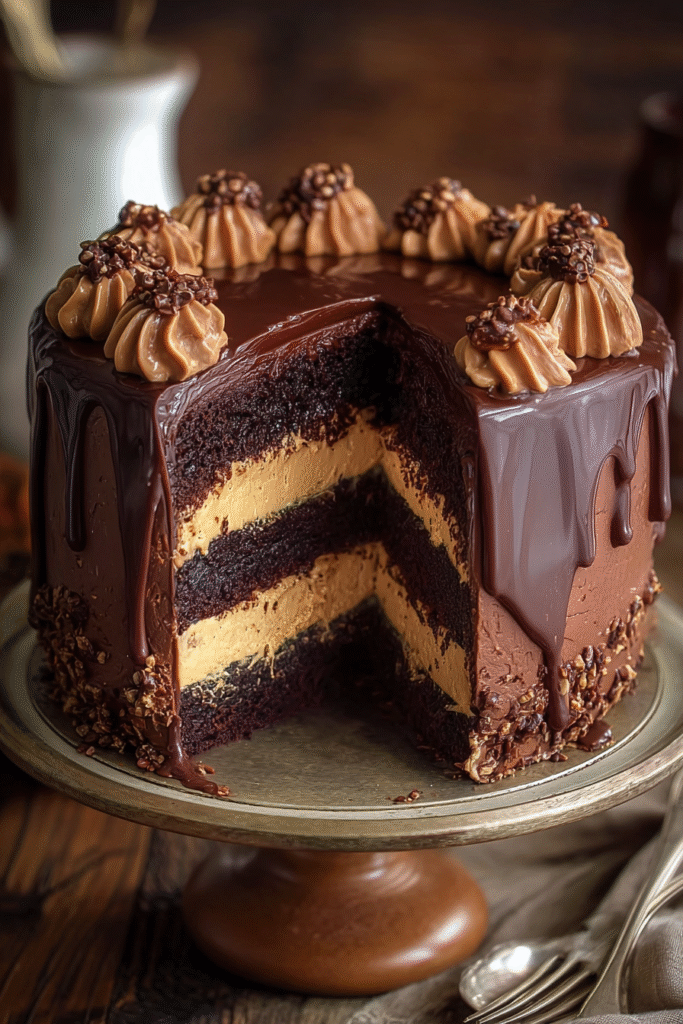 Cake slices wrapped for gifting