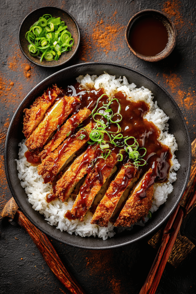 Japanese Katsu Don style OneTakeChickenCurryRecipes