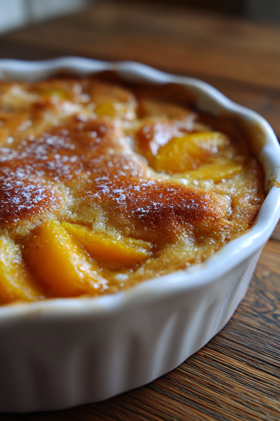 desserts cobbler peach skillet recipe