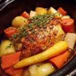 Easy Crockpot Dinners with Healthy Chicken Recipe in Slow Cooker