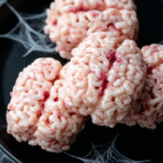 Marshmallow Rice Krispies Halloween Brains spooky treat
