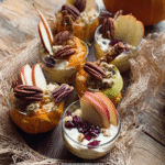 pumpkin charcuterie cups fall dessert