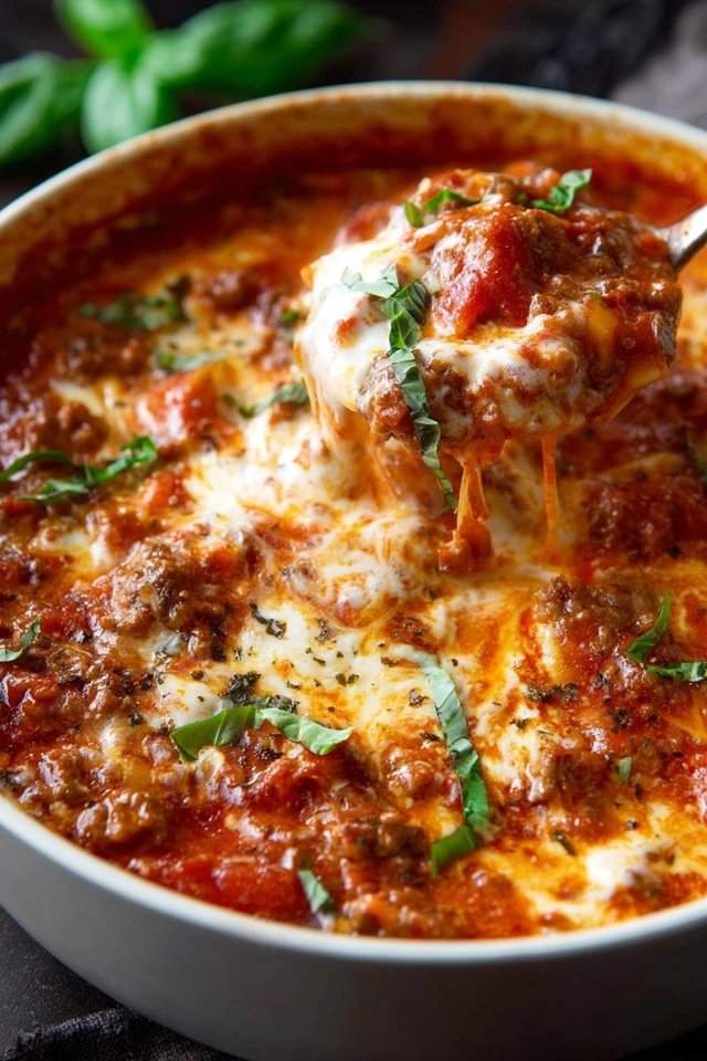 Lasagna Soup