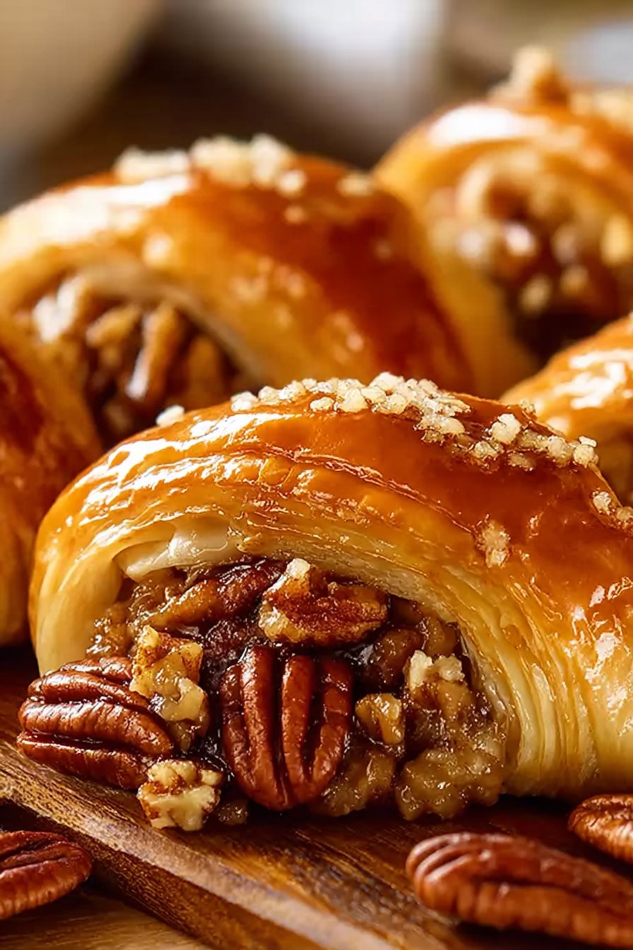 Delicious Pecan Pie Crescent Rolls for Holiday Indulgence