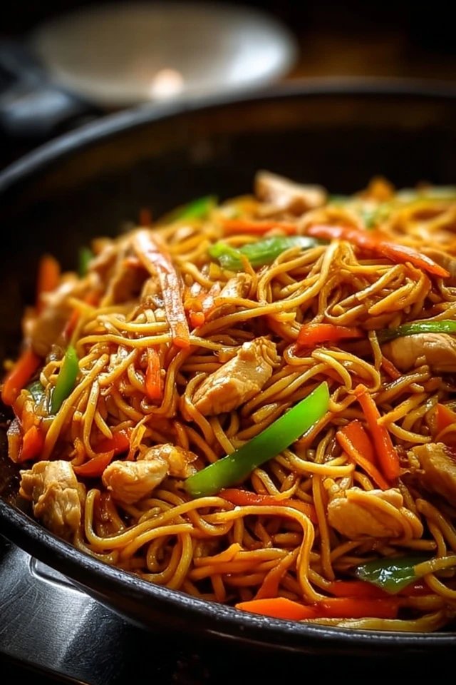 Chicken Lo Mein Recipe