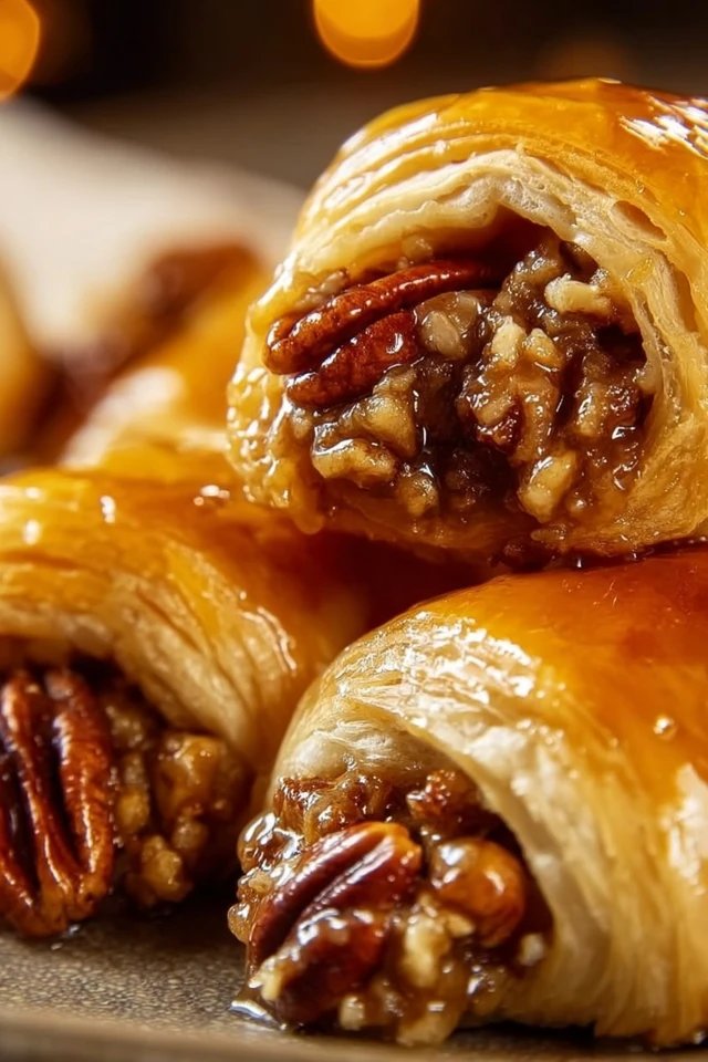 Pecan Pie Crescent Rolls