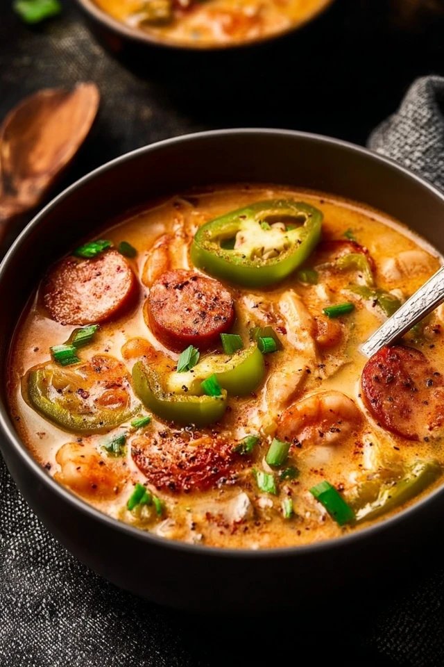 Cajun White Chicken Chili