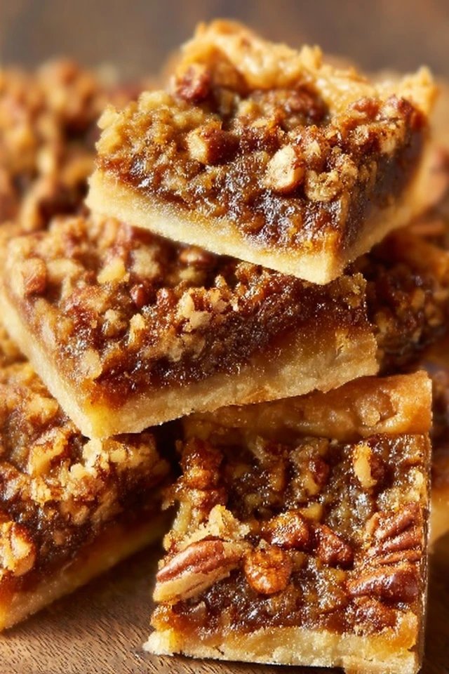 Easy Pecan Pie Bars