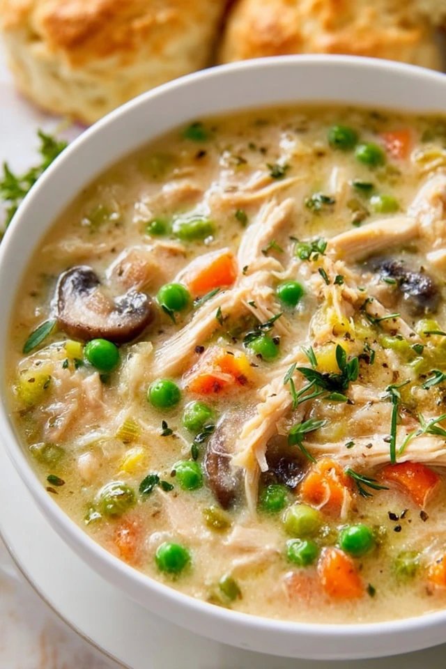 Chicken Pot Pie Soup