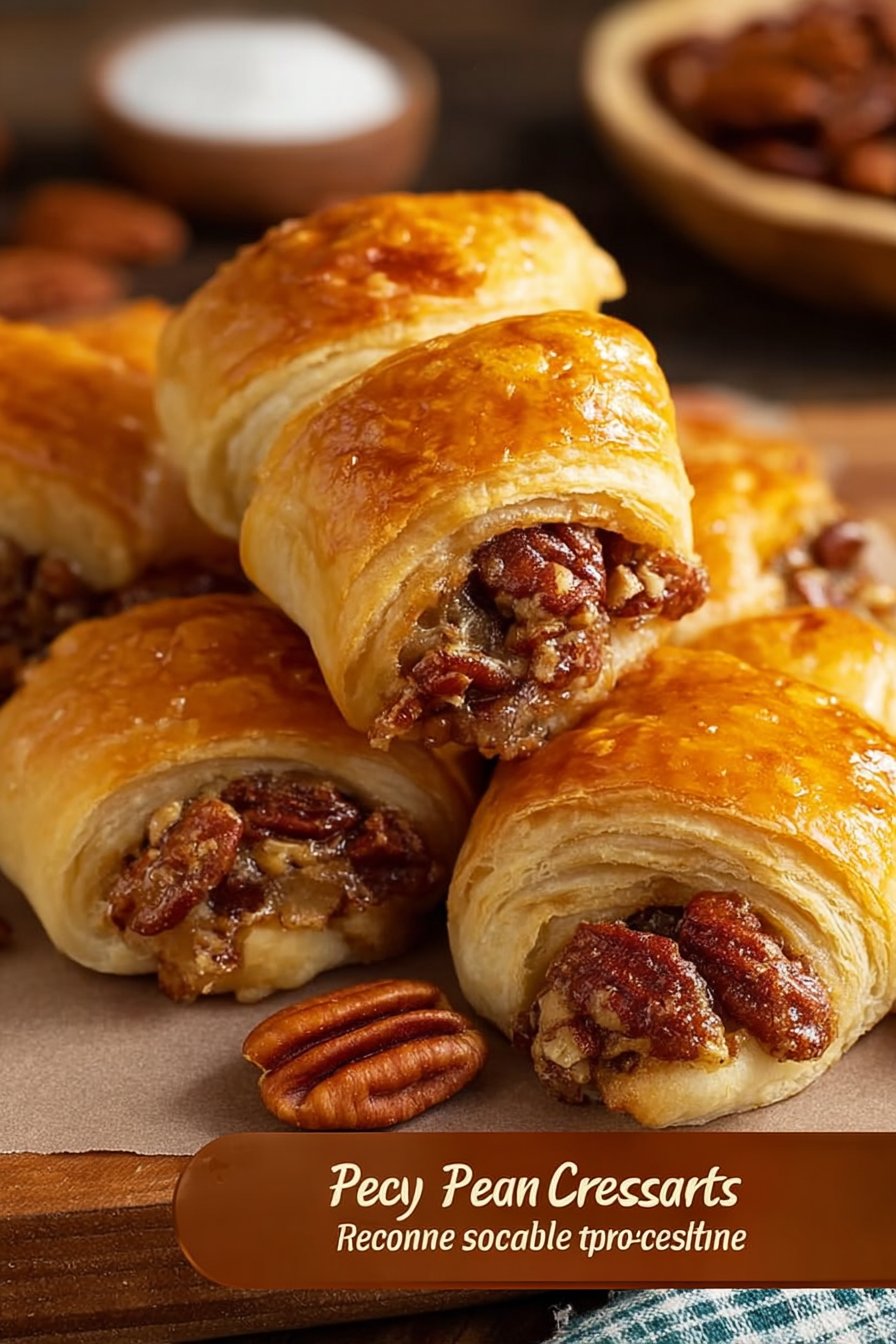 Pecan Pie Crescents