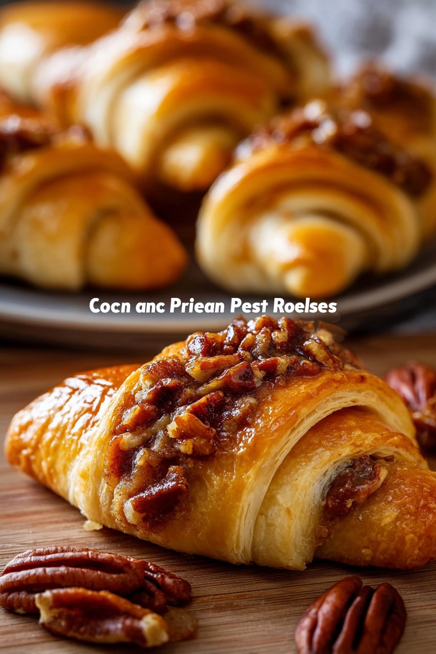 Pecan Pie Crescent Rolls