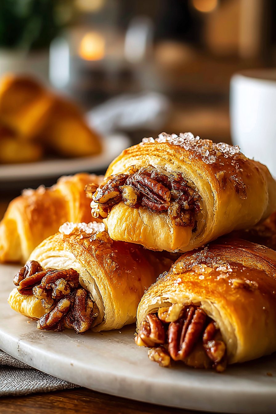 Pecan Pie Crescent Rolls