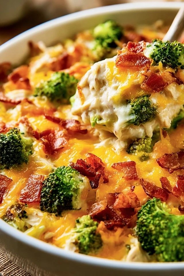 Creamy Low Carb Chicken Casserole