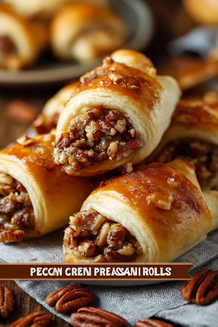 Pecan Pie Crescent Rolls
