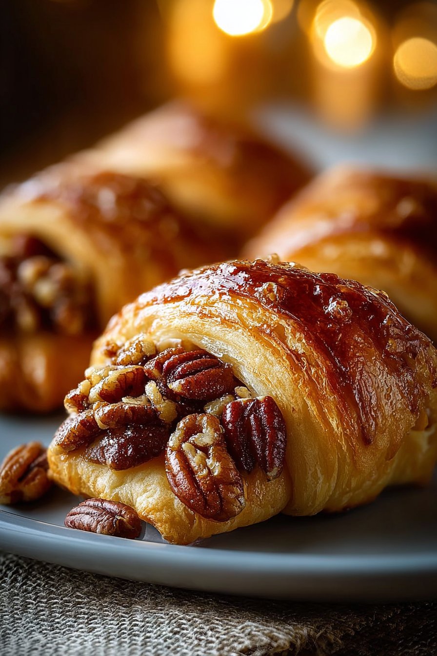Pecan Pie Crescent Rolls: 8 Deliciously Gooey Treats