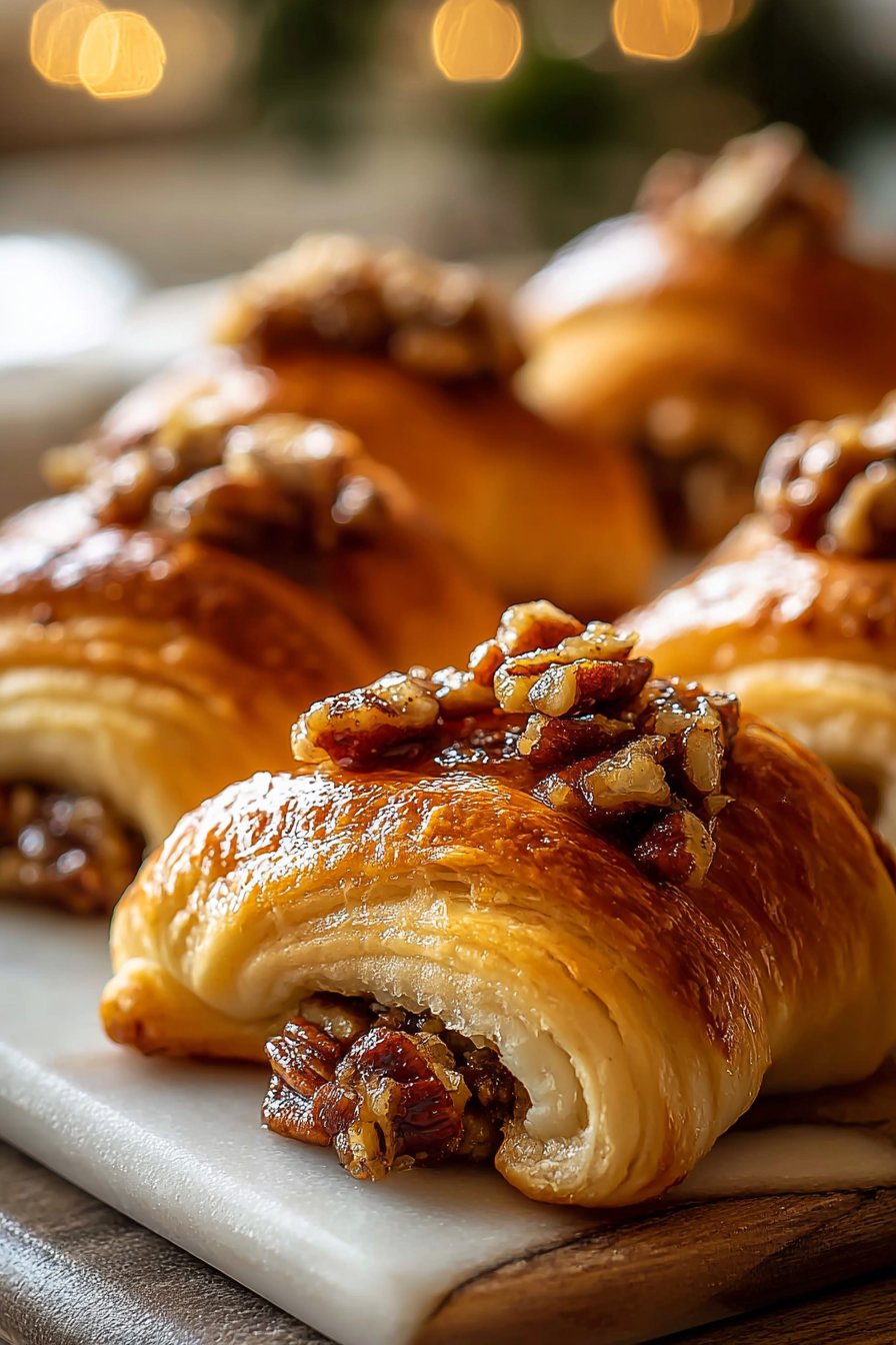 Pecan Pie Crescent Rolls