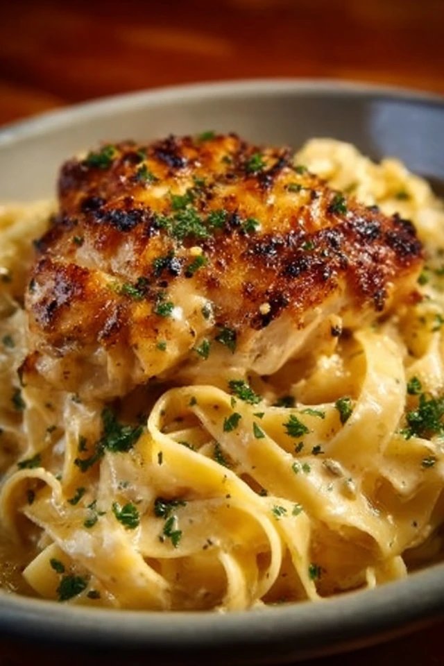 Chicken with Buttered Noodles