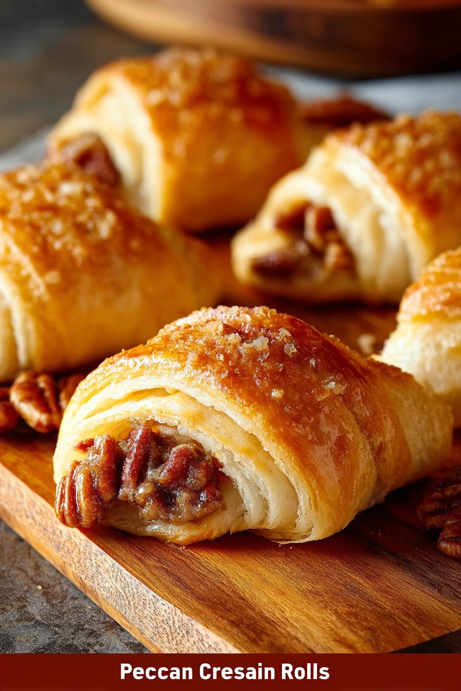 Pecan Pie Crescent Rolls