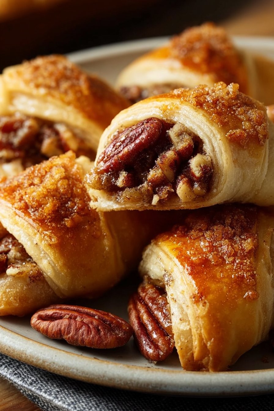 Pecan Pie Crescent Rolls