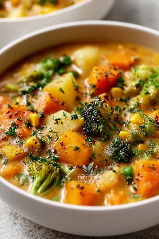 Veggie Pot Pie Soup: Comfort in a Bowl Without the Crust