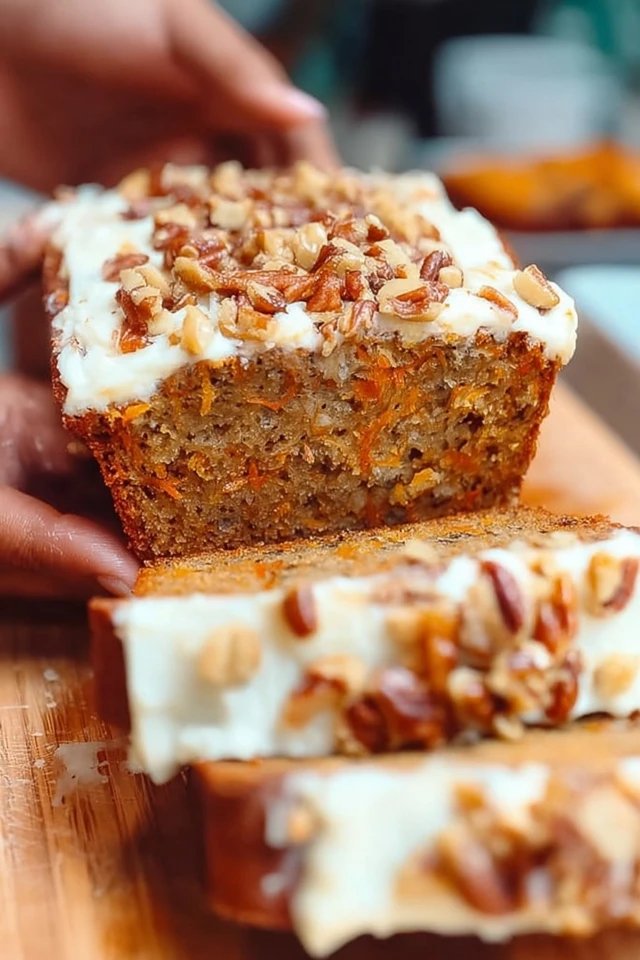 Carrot Cake Banana Bread recipe
