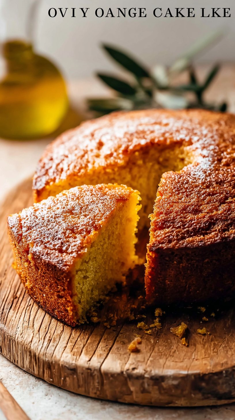 Orange Olive Oil Cake