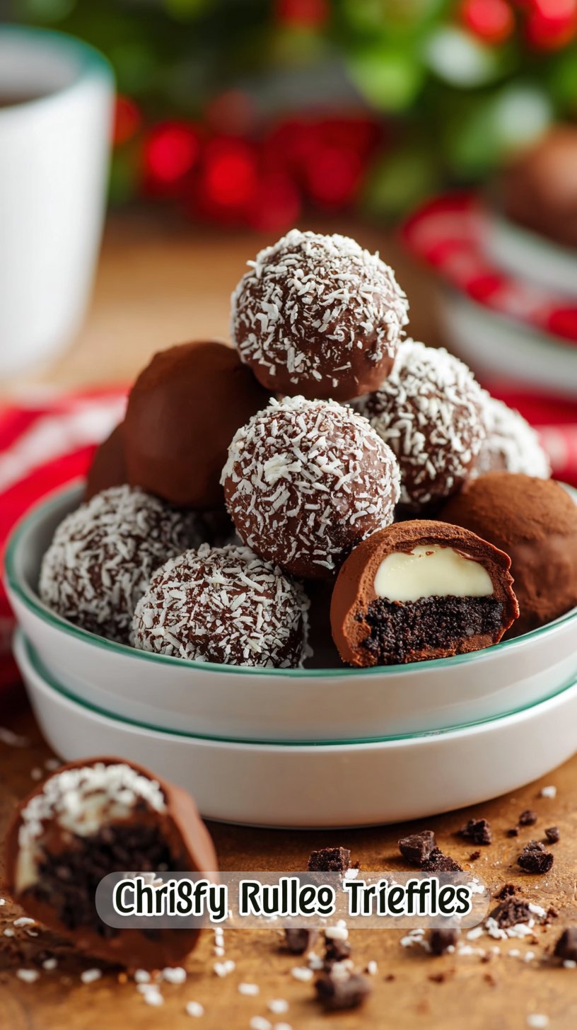 No-Bake Christmas Oreo Truffles