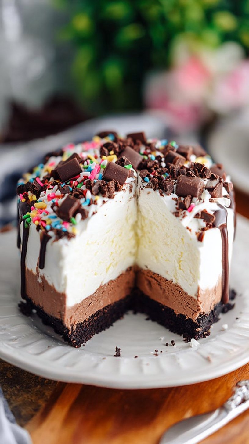 Copycat Dairy Queen Ice Cream Cake