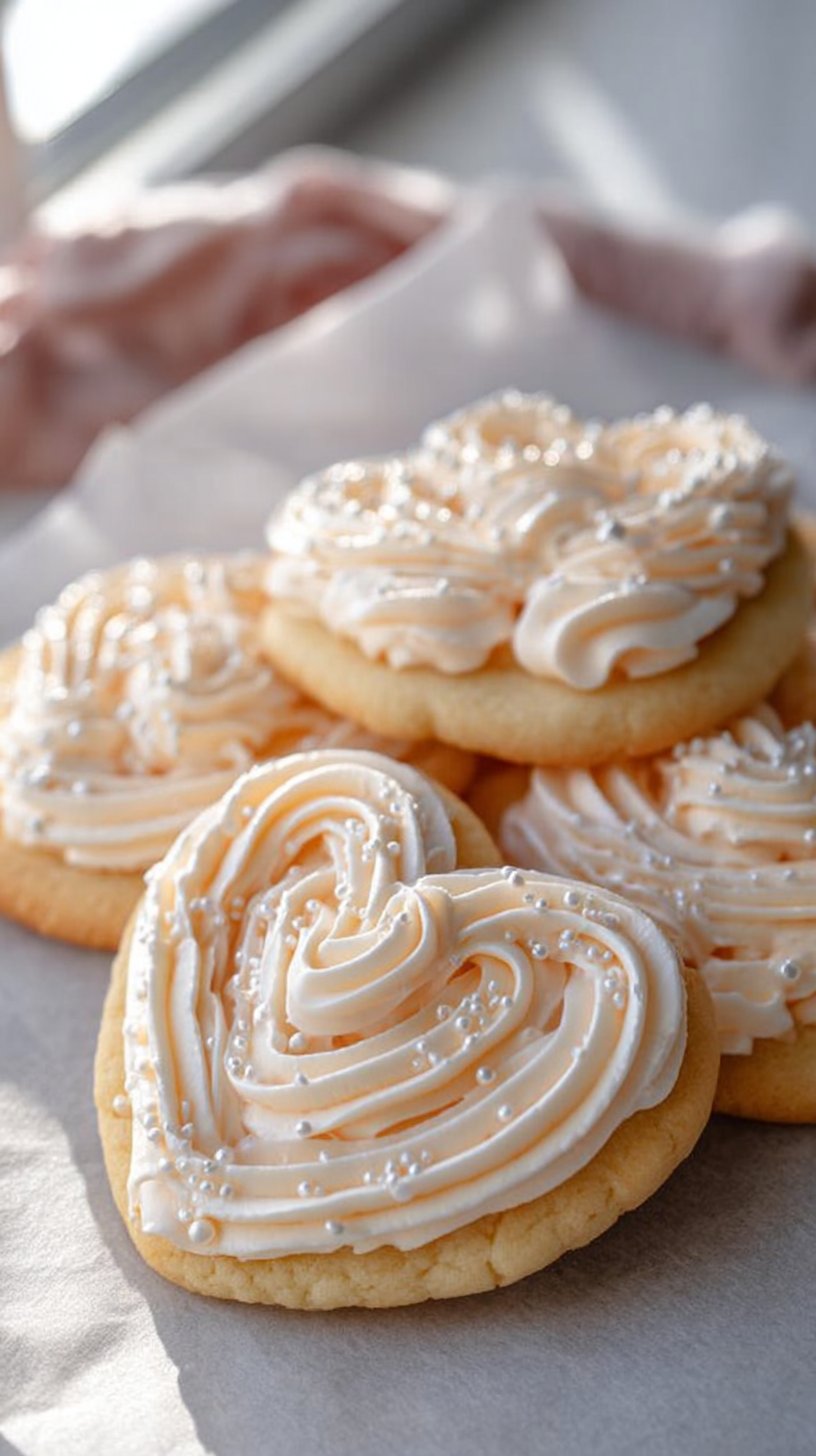 Soft Sour Cream Sugar Cookies with Cream Cheese Frosting
