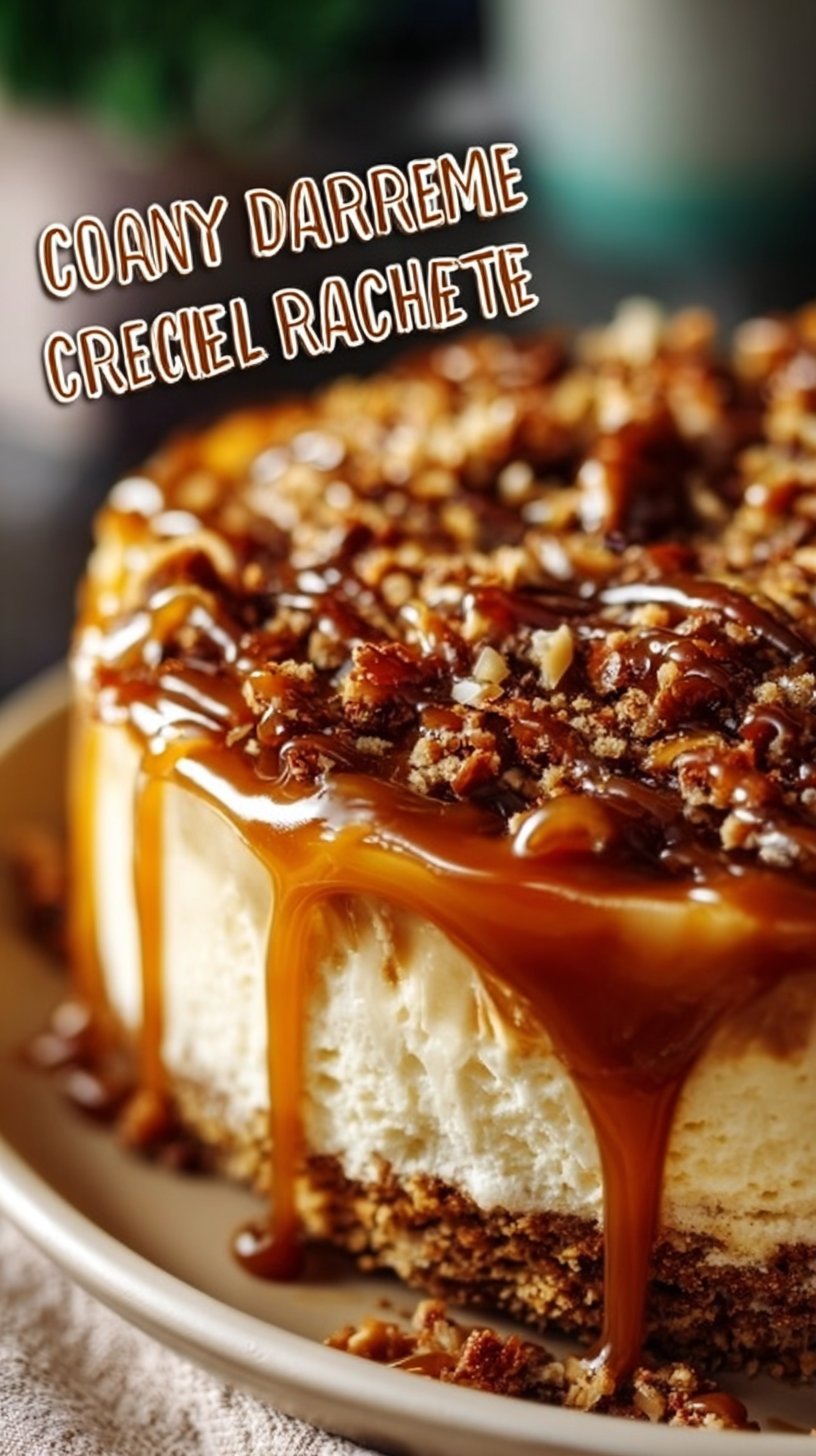 Decadent Caramel Crunch Cake