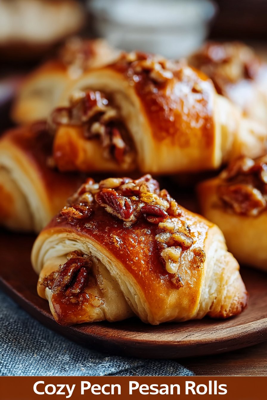 Pecan Pie Crescent Rolls