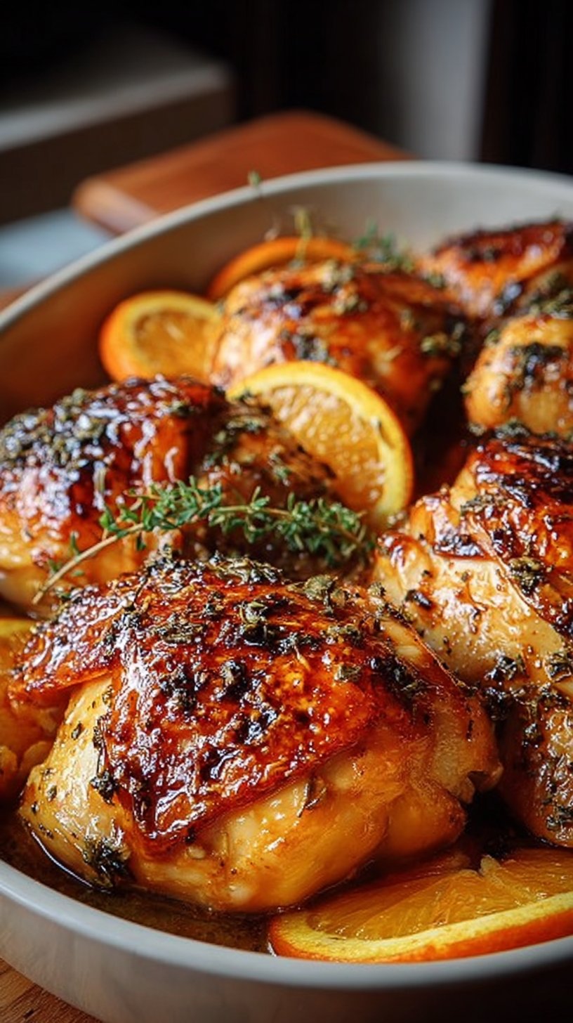 Roasted Orange Chicken
