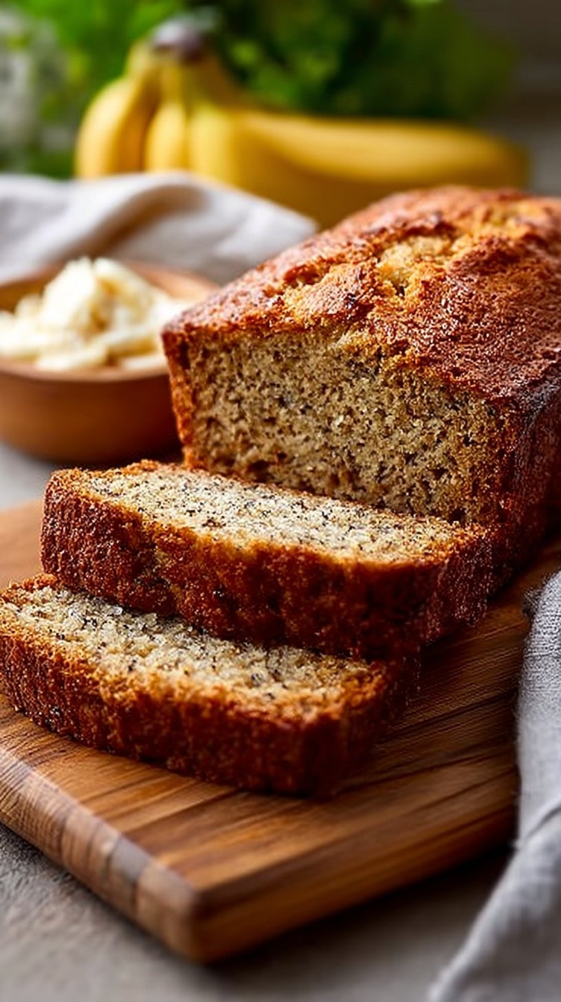 Easy Moist Banana Bread