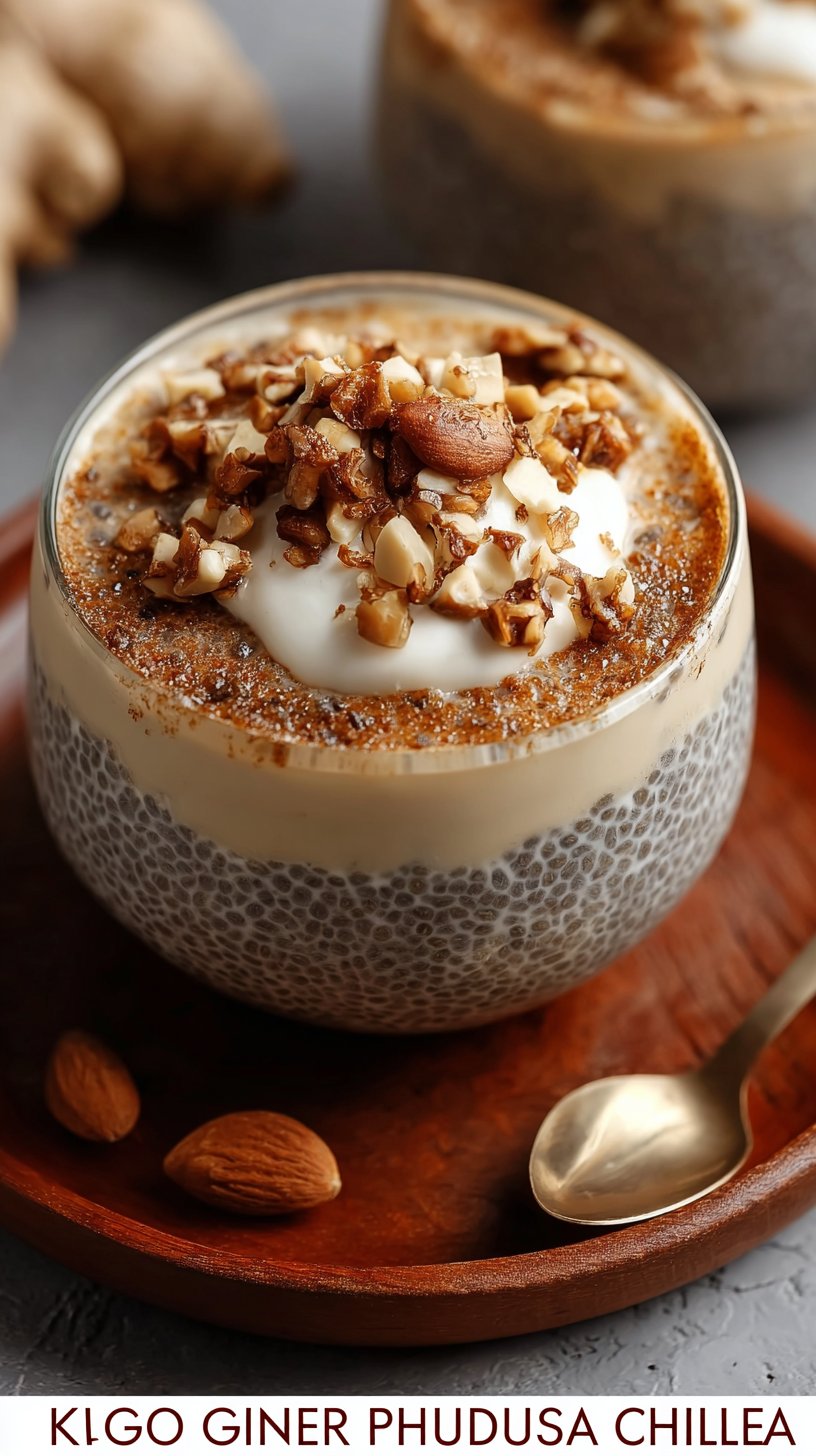 Keto Ginger Chia Pudding