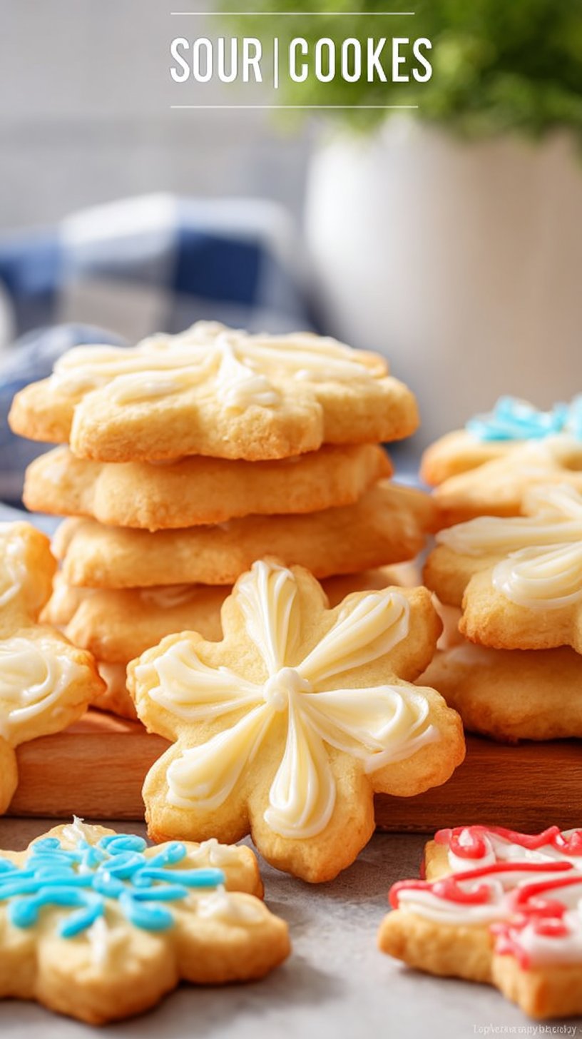 Sour Cream Cut Out Cookies