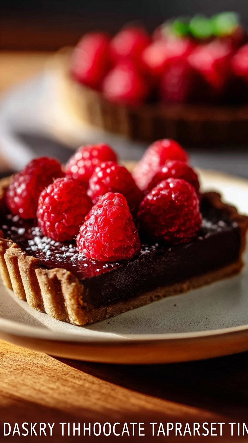 Chocolate Raspberry Tart