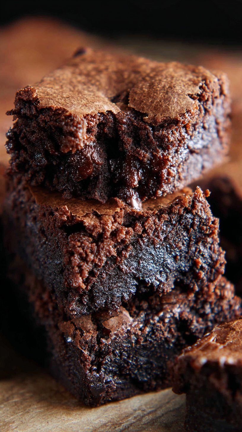 Triple Chocolate Brownies