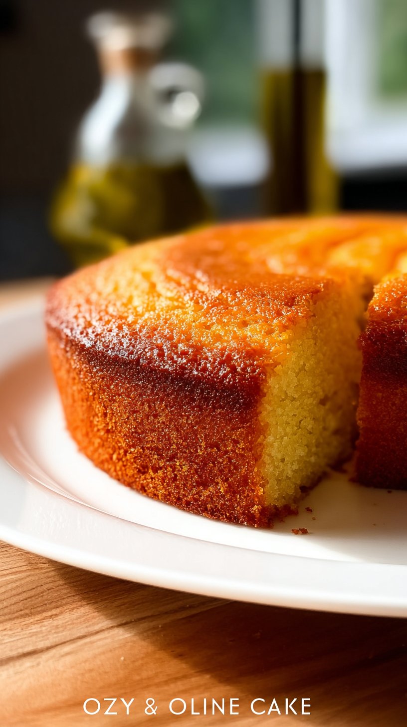 Zesty Orange Olive Oil Cake