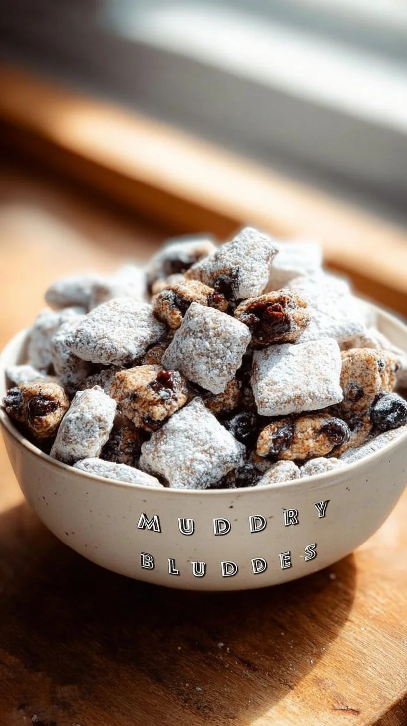 Blueberry Muddy Buddies