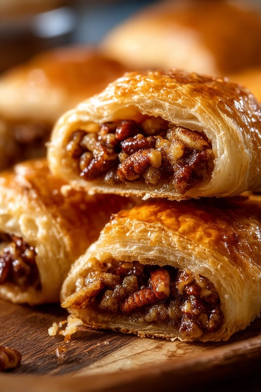 Pecan Pie Crescents