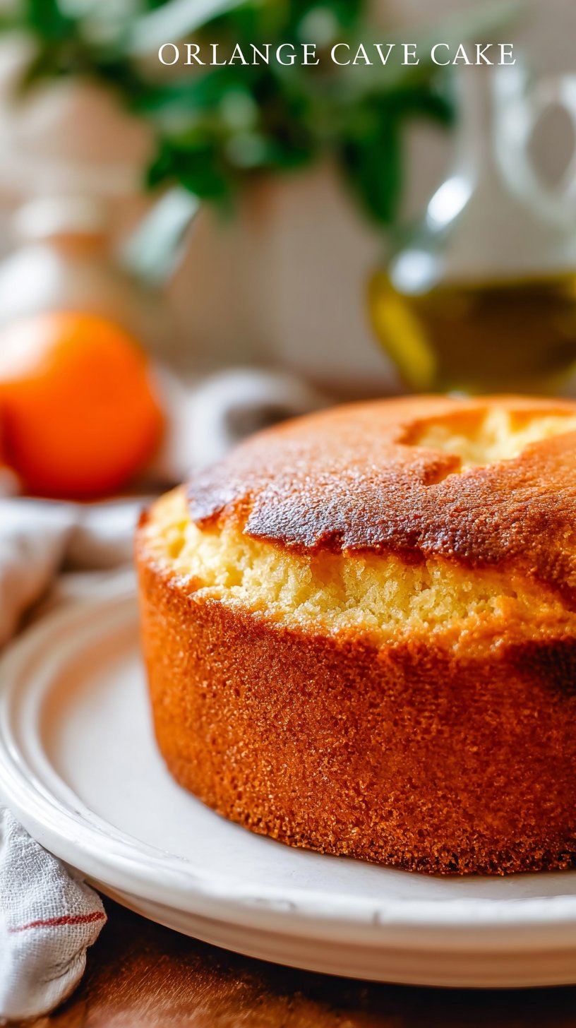 Orange Olive Oil Cake