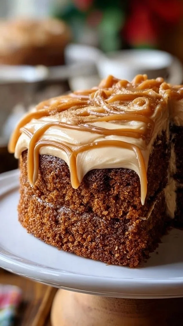 Gingerbread Cake with Cinnamon Molasses Frosting: A Must-Try Delight!