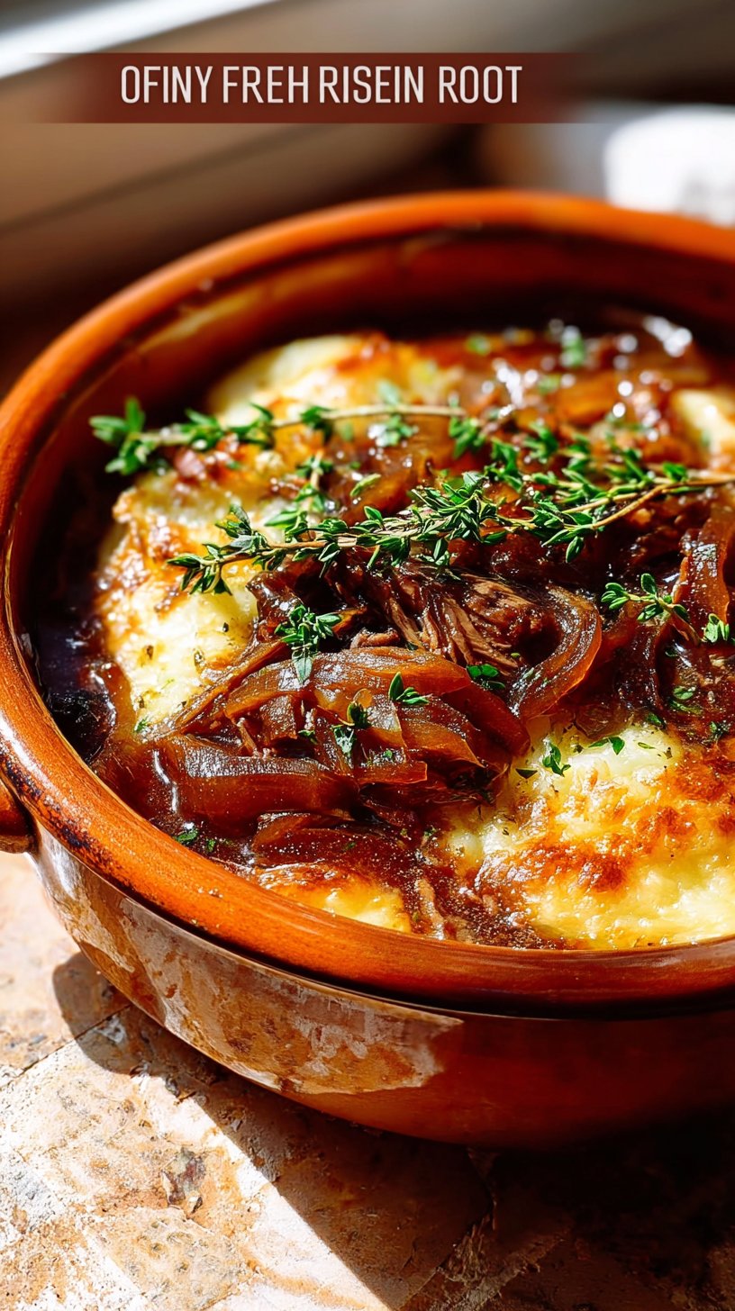 Juicy French Onion Pot Roast