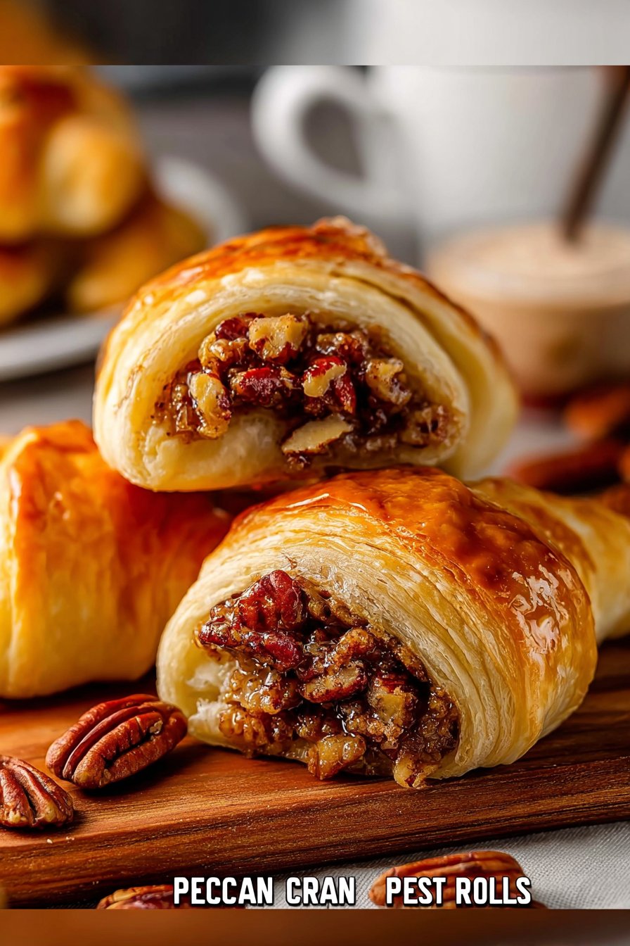 Pecan Pie Crescent Rolls