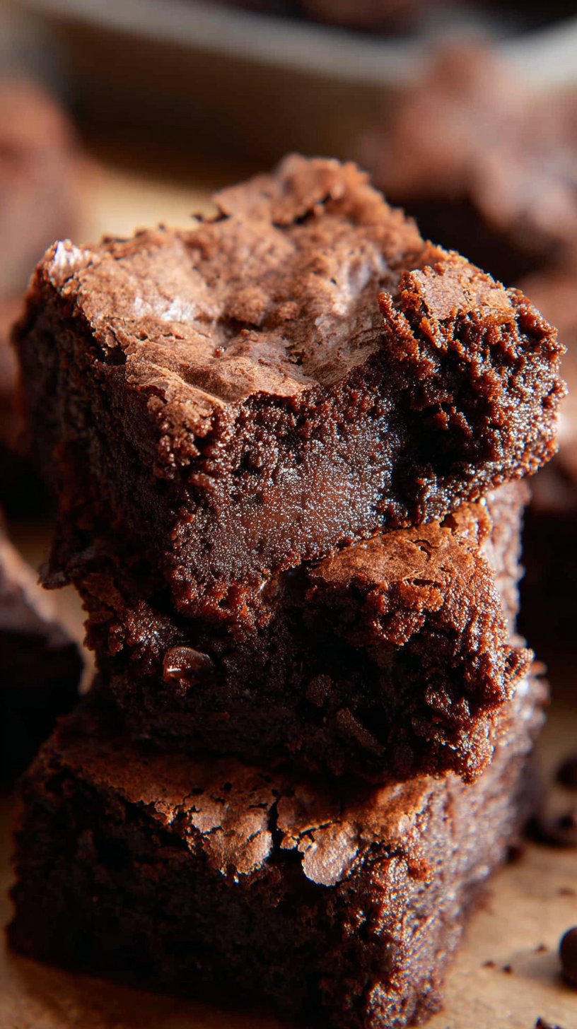 Triple Chocolate Brownies